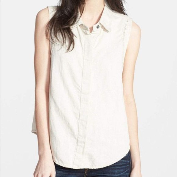 rag & bone Tops - Rag & Bone Jean Tent Tank Top